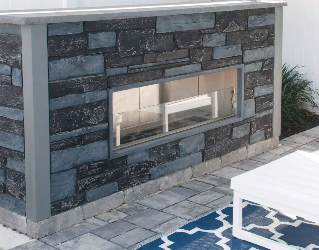Kalea Bay Outdoor Gas Fireplace