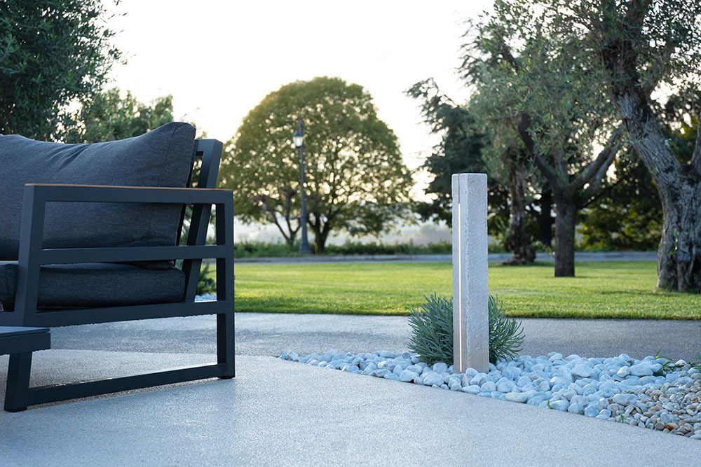 A Simple Lighting Plan for a Paver Patio