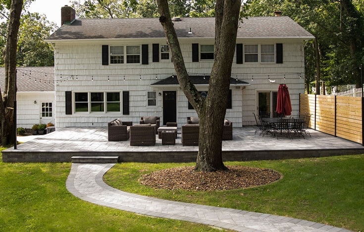 Can You Lay Pavers Over Concrete Without Affecting Doors and Steps?
