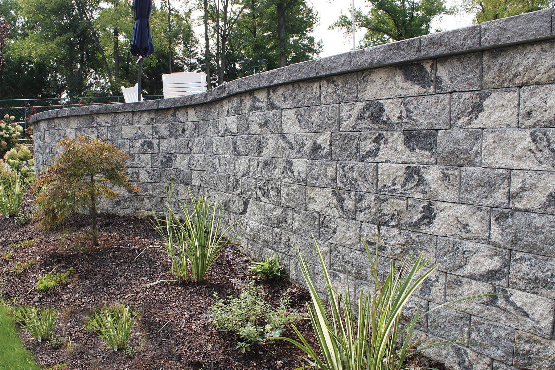 Walls - 6" Colonial Wall - Graphite Pearl