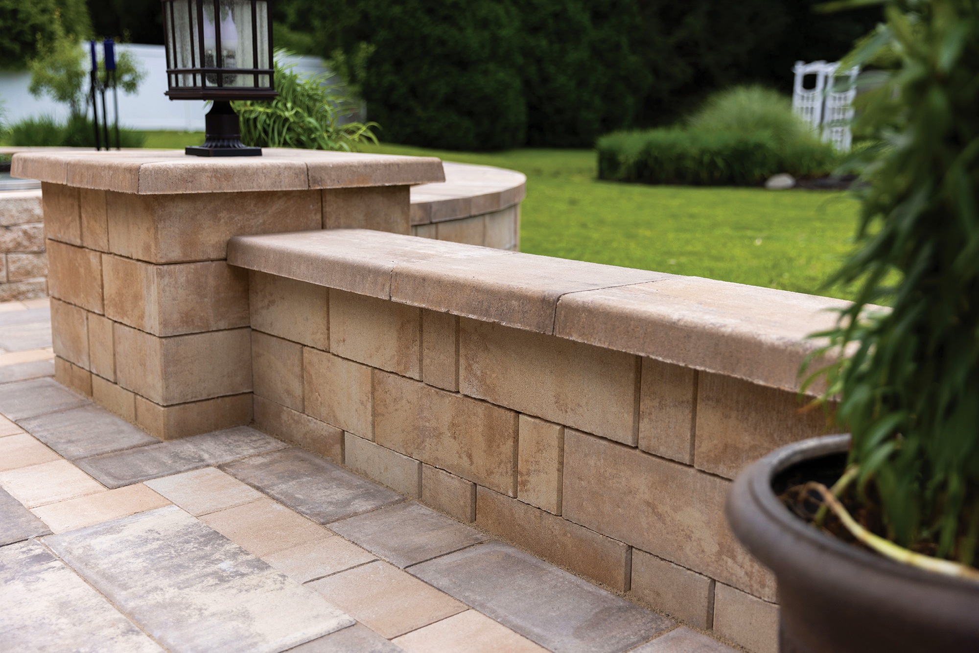 Walls - Stonegate Contemporary Pier - Travertina