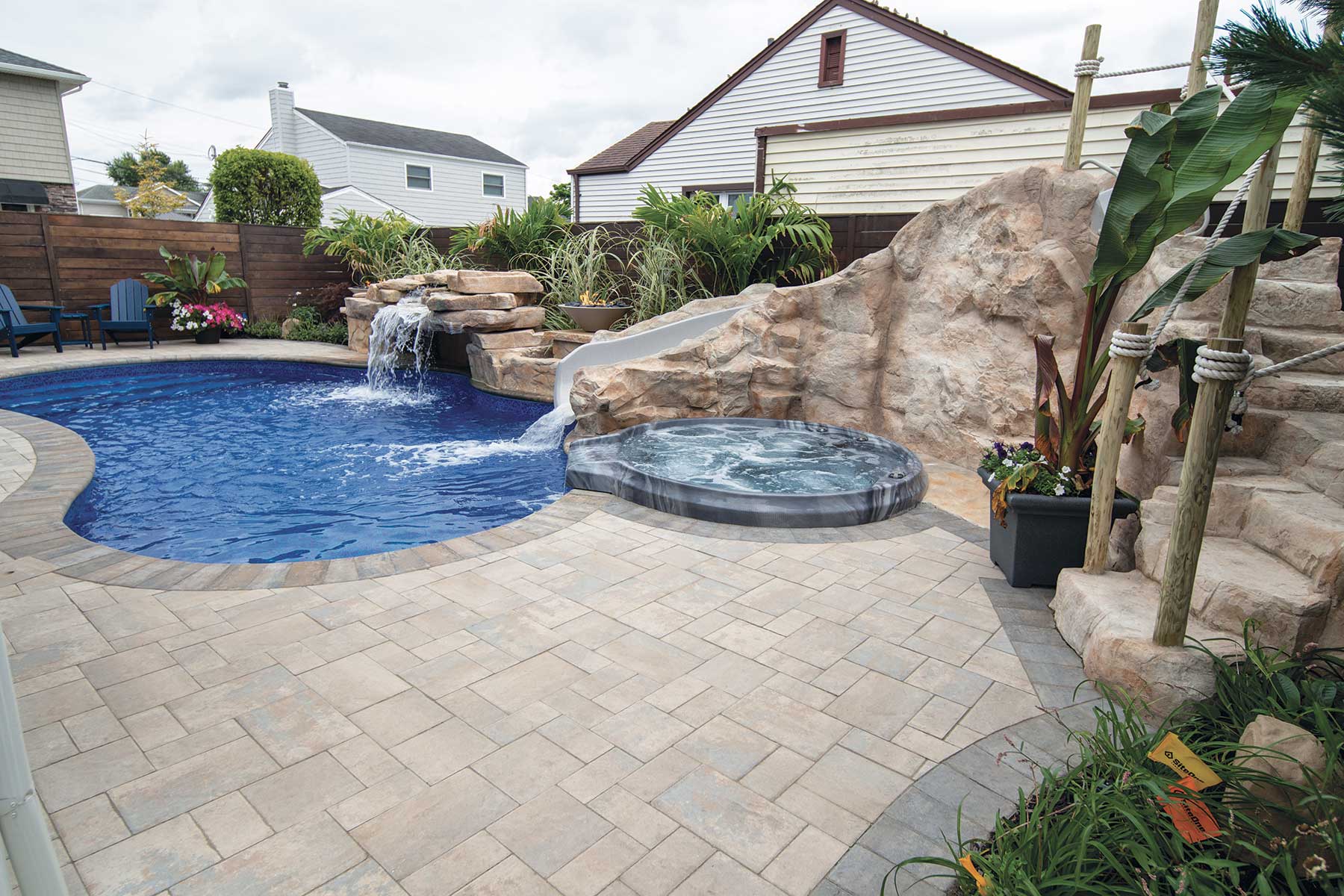 Pool Decks - Stone ridge - Chesapeake