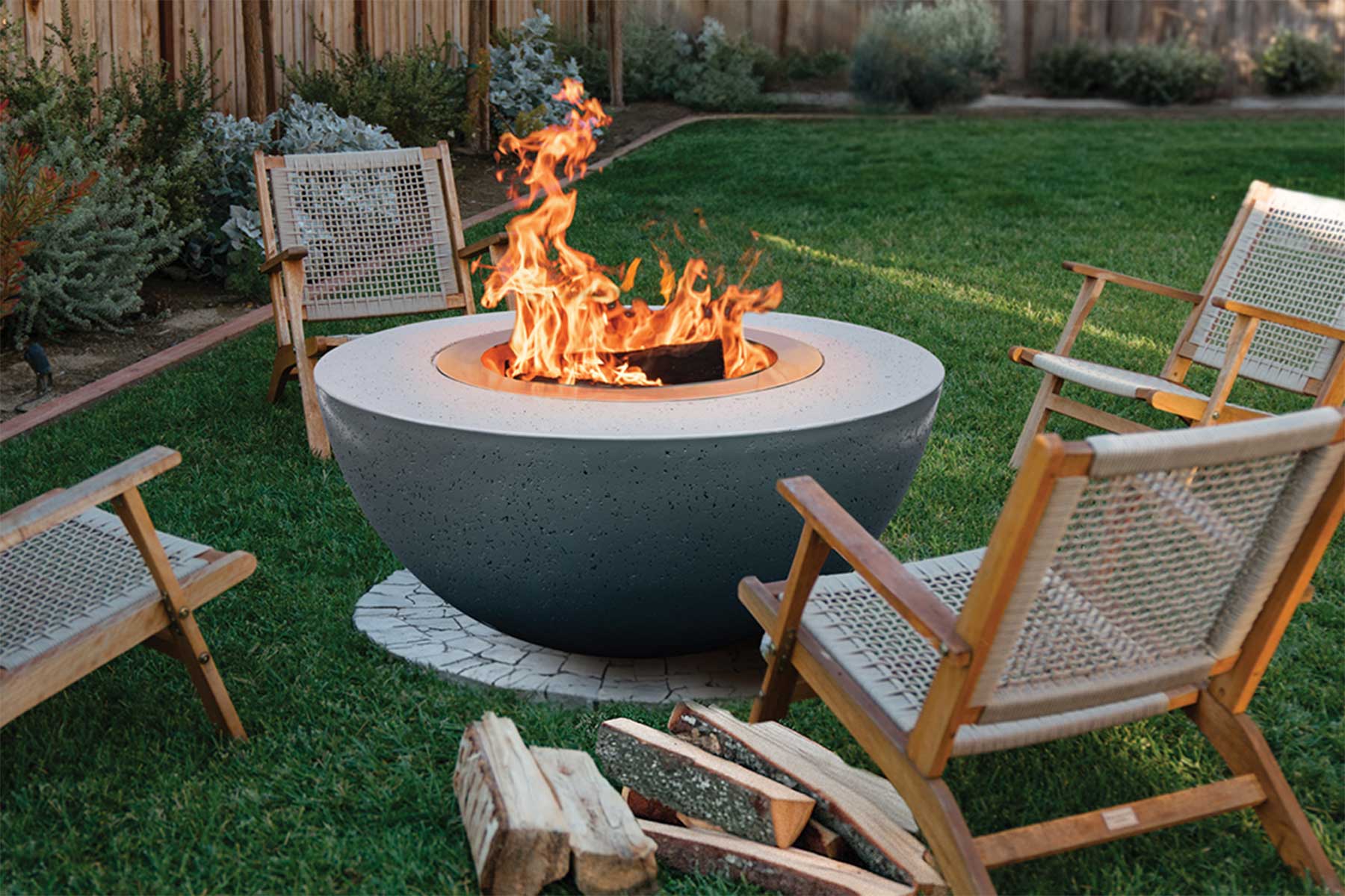Fire Pits - Lume Surround - Slate